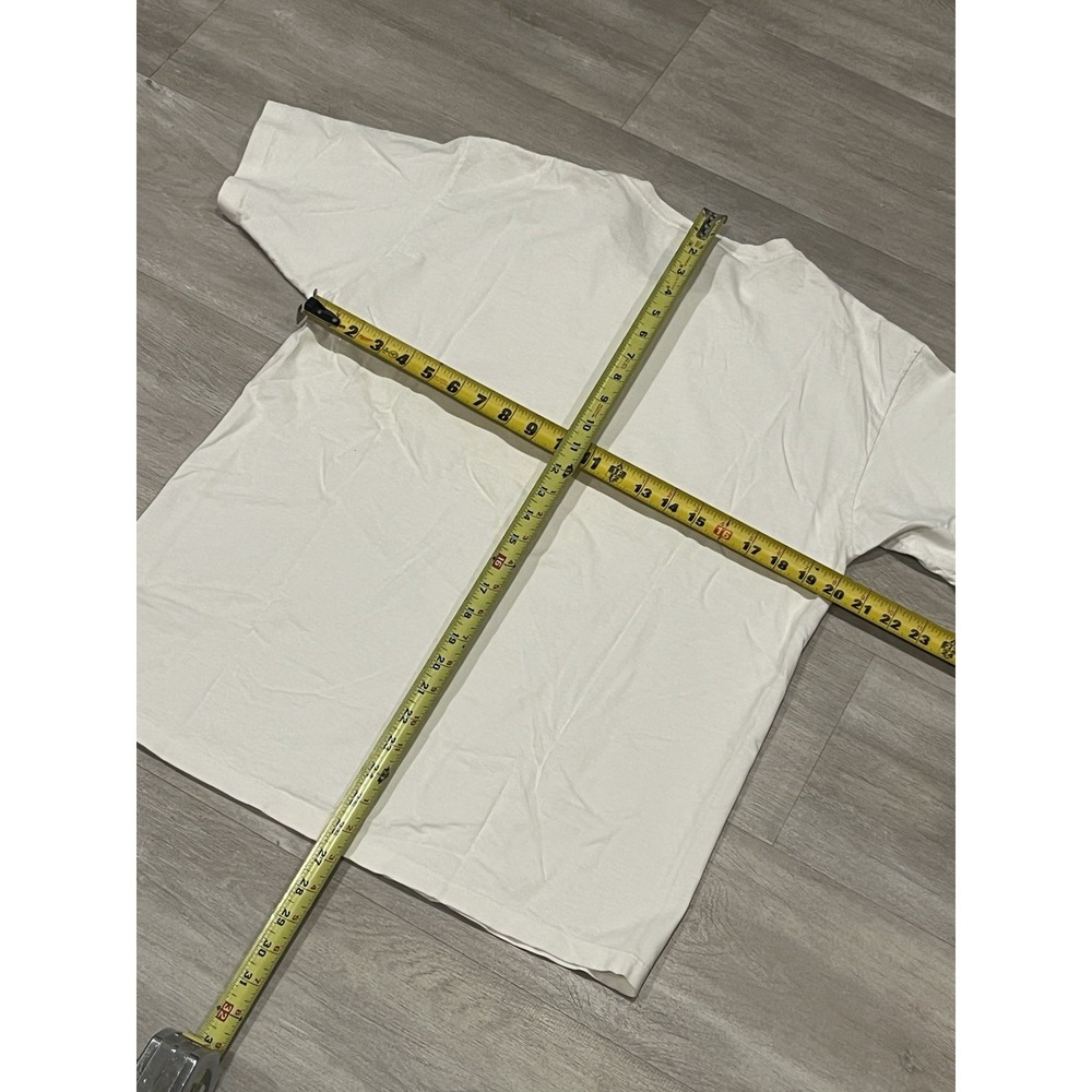 Men's VTG Spirit Snowflake "dream" Single Stitch White T-Shirt M - Picture 6 of 6